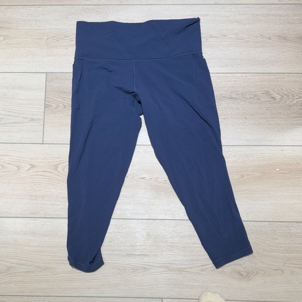 Athleta Navy Blue Leggings